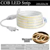 20 Meter, 3000K warmweiß COB LED Streifen Set, IP20 Produktbild-Vorschau 2