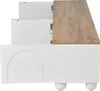 Mobile TV okwish con 4 vani e sei gambe metalliche rotonde, Anteprima dell’immagine prodotto 7