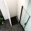 AICA Drehtür 100x200cm Schwenktür 8mm NANO Produktbild-Vorschau 3
