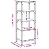 VidaXL 839001, Szary, Dąb, Metal, Drewno, 30 kg, 410 mm, Podgląd zdjęcia produktu 12