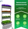 Coemo Vertikalbeet Vera aus Holz Hochbeet 4 Etagen Kästen Produktbild-Vorschau 3