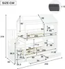 Flieks Etagenbett 90x200cm mit 2 Schubladen, Kinderbett Produktbild-Vorschau 7