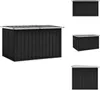 vidaXL Coffre de jardin Anthracite 149 x 99 x 93 cm - Voir les images du produit 1