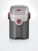 A close-up, studio shot of a cordless vacuum cleaner battery pack. Produktbild-Vorschau