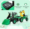 Trettraktor, Kindertraktor mit Anhänger & Schaufel & Produktbild-Vorschau 4