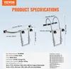 stabilizator drabiny 2w1 845x435x405 mm Rozpórka drabiny Podgląd zdjęcia produktu 7