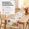Tischwäsche mit Motiv Herbstblätter 85 x 85 cm Produktbild-Vorschau 2
