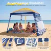 Sekey Strandmuschel Pop Up 240 x 240 cm für 4 Personen mit Produktbild-Vorschau 5