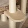 PawHut Kratzbaum mit Katzenhöhle Mehrstufiger Rattan Produktbild-Vorschau 7