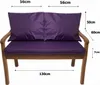 Cuscini per panchina da giardino Viola | Cuscino per seduta Anteprima dell’immagine prodotto 1