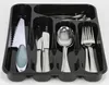 Besteckkasten schwarz Besteckeinteiler Besteckbox Produktbild-Vorschau 2