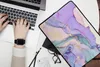 Pouzdro na notebook 14 palců Zlatá - mramorová - fialová Náhled obrázku produktu 2