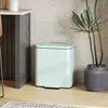 HOMCOM Mülleimer Küche 2 x 20 Liter Treteimer mit Produktbild-Vorschau 2
