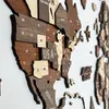 Holz-Weltkarte Wandkunst – 3D Holz Pinnwand Karte, Reise Produktbild-Vorschau 8
