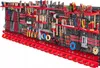 A wall-mounted tool organizer filled with various tools and storage bins. Produktbild-Vorschau