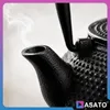 ASATO Gusseisen-Teekanne 0,9 l Set mit 4 Teeschalen und Produktbild-Vorschau 6