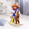 Cavallo a dondolo 330-091, animale a dondolo, peluche, Anteprima dell’immagine prodotto 7