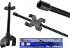 A product shot of a car spring compressor tool, with packaging shown below. Náhľad obrázku produktu