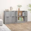 Sideboards 2 Stk. Grau Sonoma 60x30x70 cm Holzwerkstoff , Produktbild-Vorschau 5
