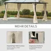 Ścianki boczne do altany OUTSUNNY 84C-226V02BG - A Podgląd zdjęcia produktu 9