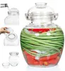 4L Kimchi -Glas Gärglas Fermentieren Topf Gemüse Glastopf Produktbild-Vorschau 1