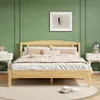 A bedroom scene with a bed, nightstands, and wall art. Náhľad obrázku produktu