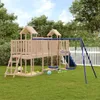 2024 Moderne Schaukeln Spielturm Massivholz Kiefer 905807 Produktbild-Vorschau 1