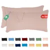 Jersey Kissenbezug 2er Set 40x80 cm 100% Baumwolle Produktbild-Vorschau 1