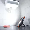 LED Baustrahler 50W mit stabilem Standgestell rückseitige Produktbild-Vorschau 5