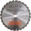 Holzboss ® HM-Sägeblatt " Nagelfest mit Spanabweiser " Typ Produktbild-Vorschau 2