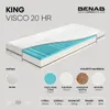 Matrac z pamäťovej peny Benab King Visco 20 HR Matrac 75 x Náhľad obrázku produktu 1