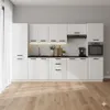 ULWEHOME | Küchenzeile 320 cm Mattweiß, Küchenmöbel-Set mit Produktbild-Vorschau 4