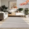 Tapis de salon moderne Tapis à poils courts Lavable Doux Voir les images du produit 1