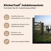 KitchenYeah© Herdabdeckplatte Kuh - Stacheldraht - Gras - Produktbild-Vorschau 6