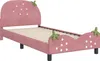 Estructura de cuna para bebé, color rosa, con cabecero, 90 Vista previa de la imagen del producto 4