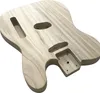 Poliertes Holz Typ E-Gitarre Barrel DIY elektrische Ahorn Produktbild-Vorschau 3