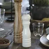 2tlg. Salz- und Pfeffermühle SPICY weiß moderne Produktbild-Vorschau 2