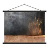 MuchoWow® Textilposter Abstrakt - Gold - Design 60x45 cm Produktbild-Vorschau 1