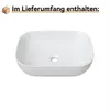HOROW 46x33 cm Oval Aufsatzwaschbecken Keramik Waschale Produktbild-Vorschau 10