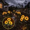 2er Set Solar Sonnenblumenlichter mit 24 LED-Kernen, Produktbild-Vorschau 3