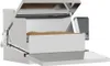 vidaXL Kippenvoederbak, zilver, 50 x 40 x 29 cm, 2 kg, Productafbeelding-voorbeeld 1