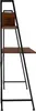 Psací stůl Exeter 85,5x46,5x140cm - průmyslové dřevo tmavé, Náhled obrázku produktu 3