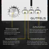 Gutfels GUTFELS Tostapane a 2 fette in stile graffiti Toast Anteprima dell’immagine prodotto 3