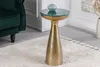 riess-ambiente Beistelltisch ELEMENTS 55cm gold grün Marmor Produktbild-Vorschau 3