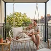 Hängesessel 'Kailua' mit Kissen für 2 Personen 135 x 129 x Produktbild-Vorschau 4