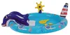 SUN CLUB Wasserspielplatz für Kinder mit Haifischrutsche Produktbild-Vorschau 1