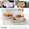 tectake® Una kombinovaný servis pro 6 osob, stohovatelný Náhled obrázku produktu 6