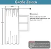 2er Set Vorhänge Leinenoptik Voile Halbtransparent Vorhang Produktbild-Vorschau 7