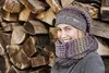 Eisglut Lange Strick-Beanie Vivienl mit Produktbild-Vorschau 2