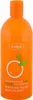 A bottle of shower cream with an orange design. Podgląd zdjęcia produktu